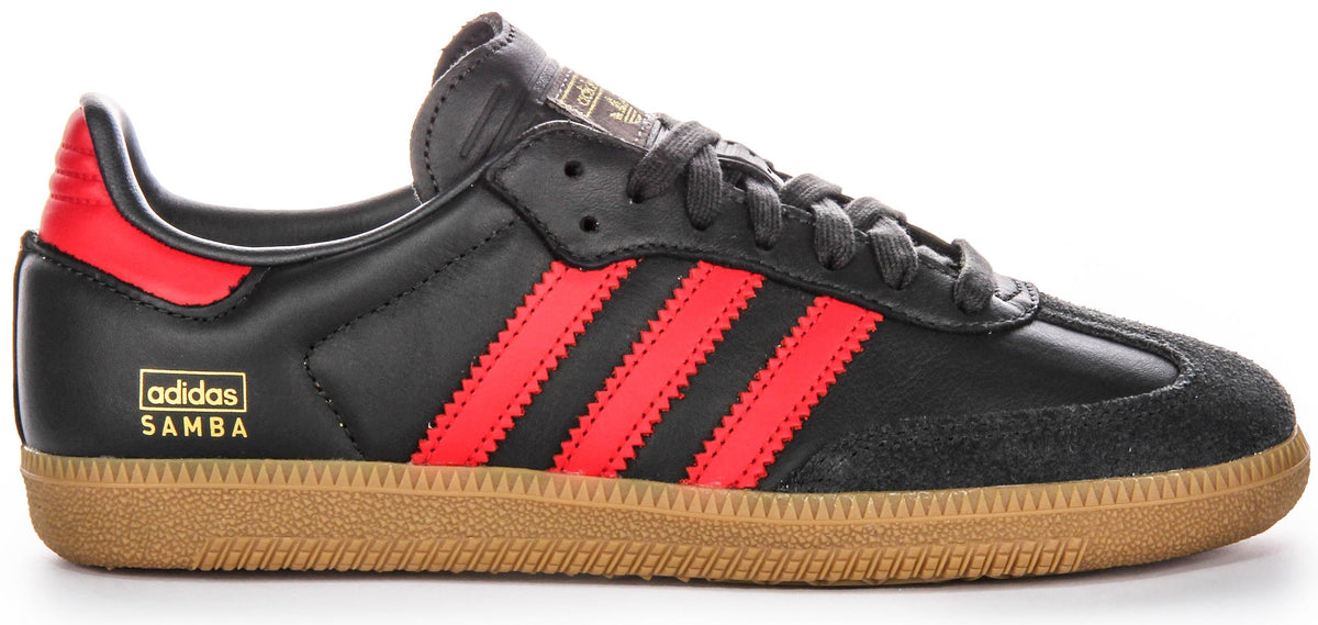 Adidas Samba Og In Black Red For Men