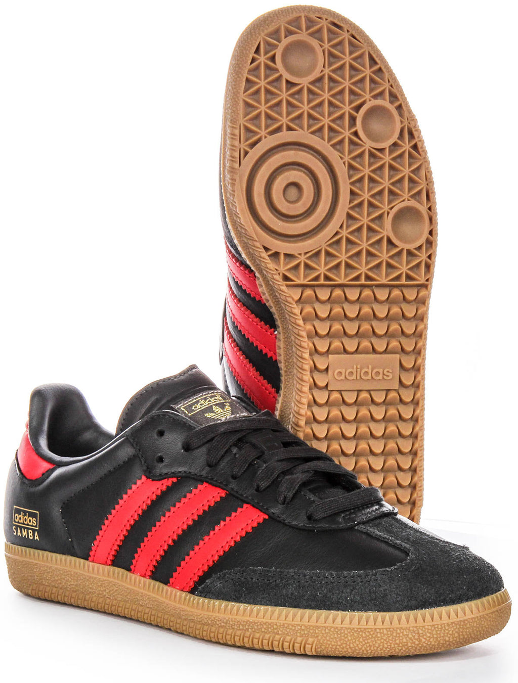 Adidas Samba Og In Black Red For Men