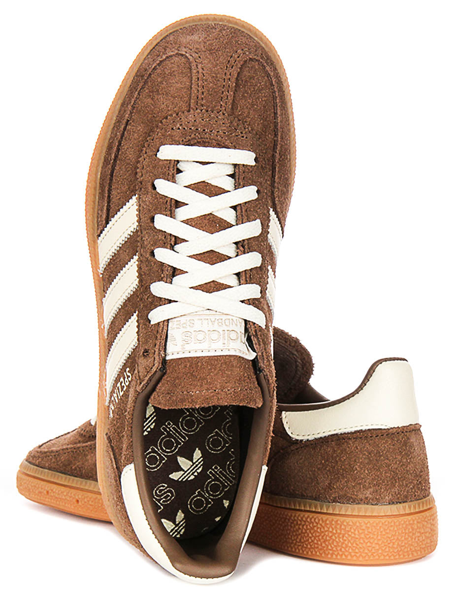 Adidas Handball Spezial In Brown White For Women