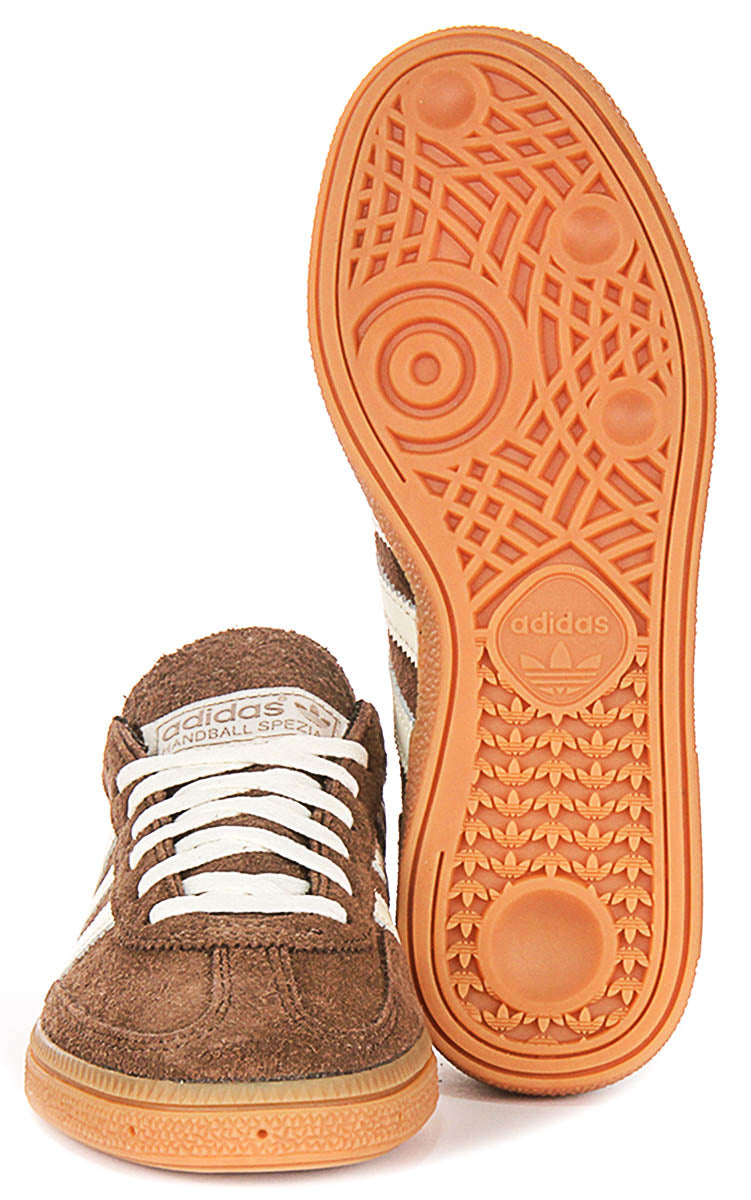 Adidas Handball Spezial In Brown White For Women