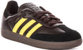 Adidas Samba OG In Dark Brown Yellow For Men