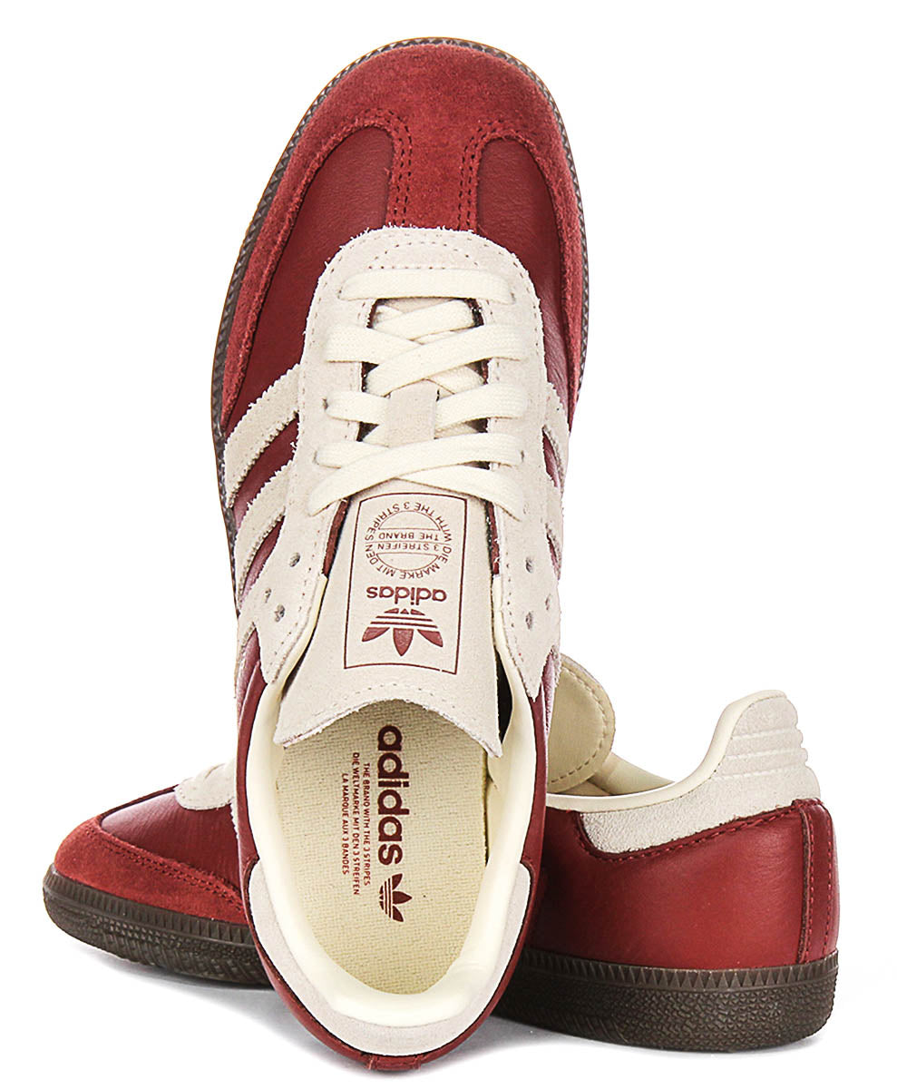 Adidas Samba OG In Maroon