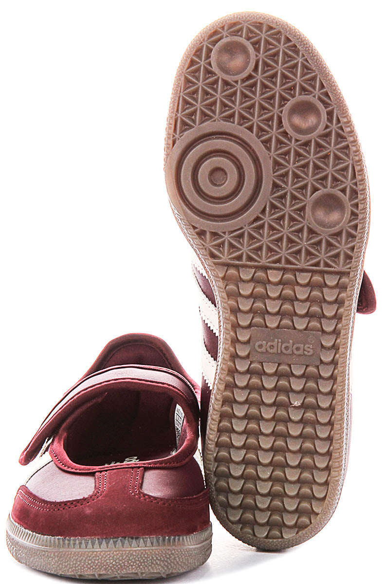 Adidas Samba Jane W In Maroon