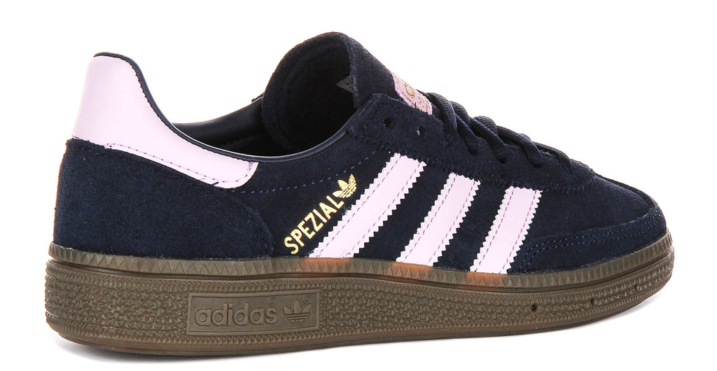 Adidas Handball Spezial J In Navy Pink For Youth