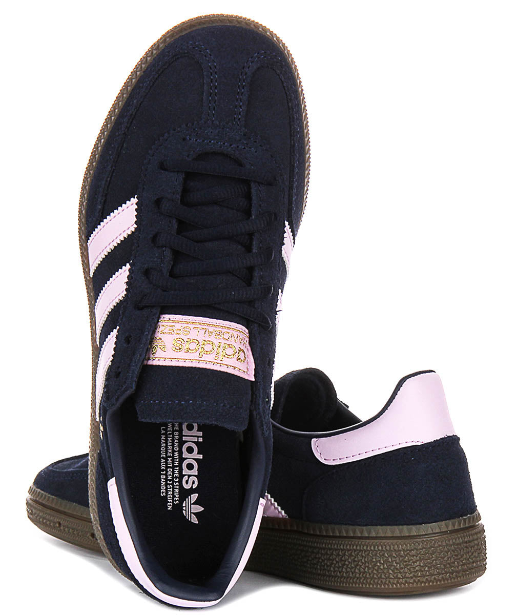 Adidas Handball Spezial J In Navy Pink For Youth