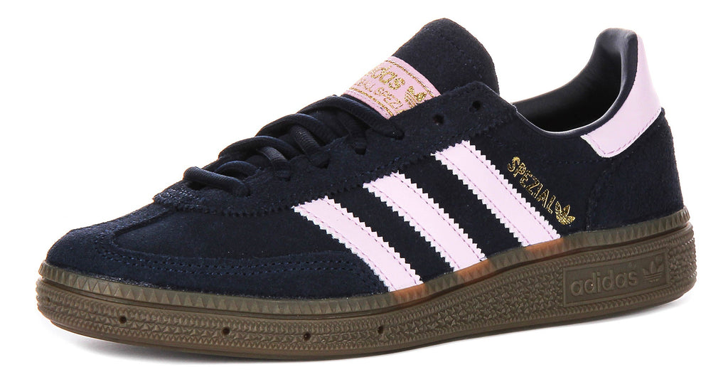 Adidas Handball Spezial J In Navy Pink For Youth