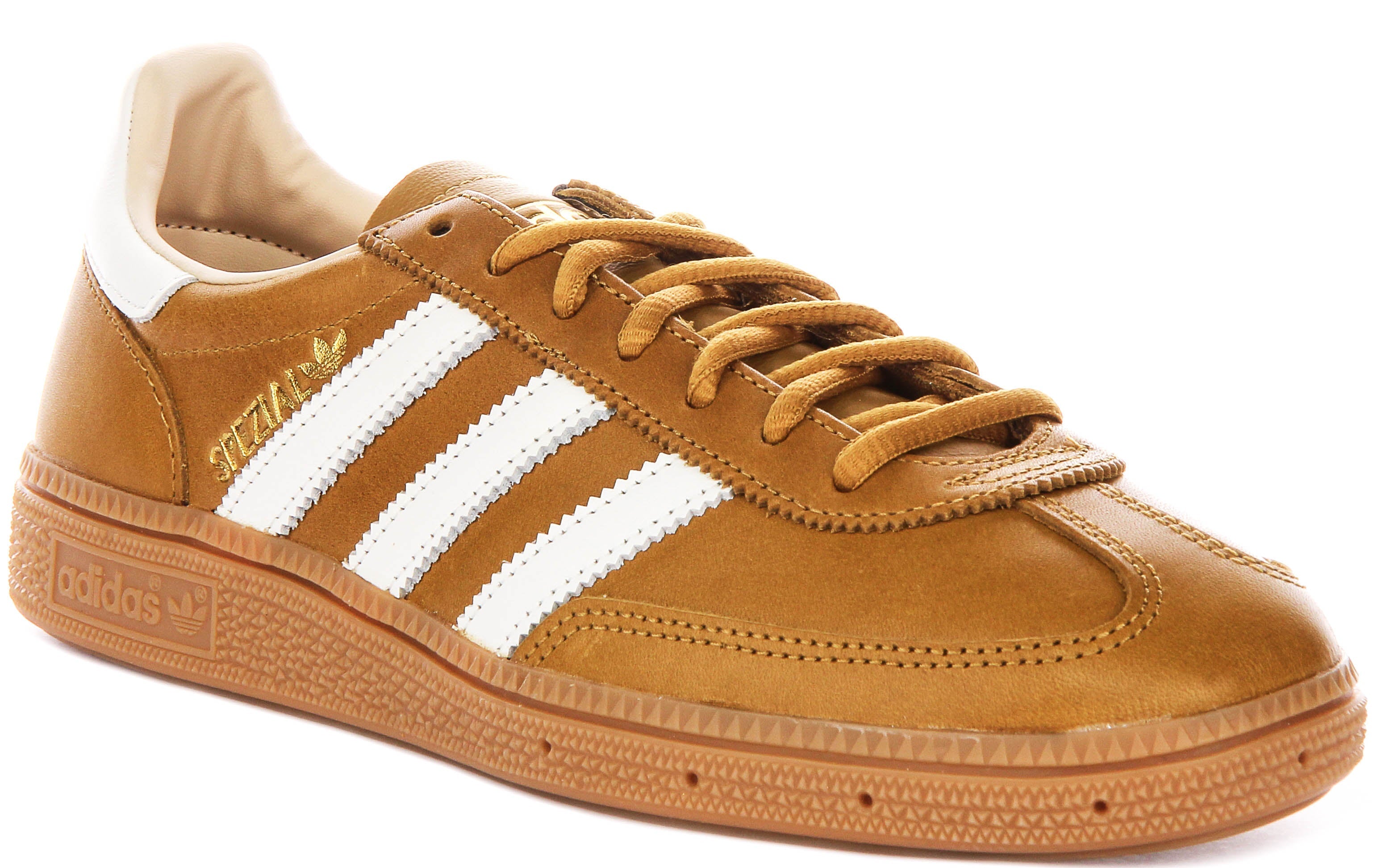 Adidas Handball Spezial In Tan Leather