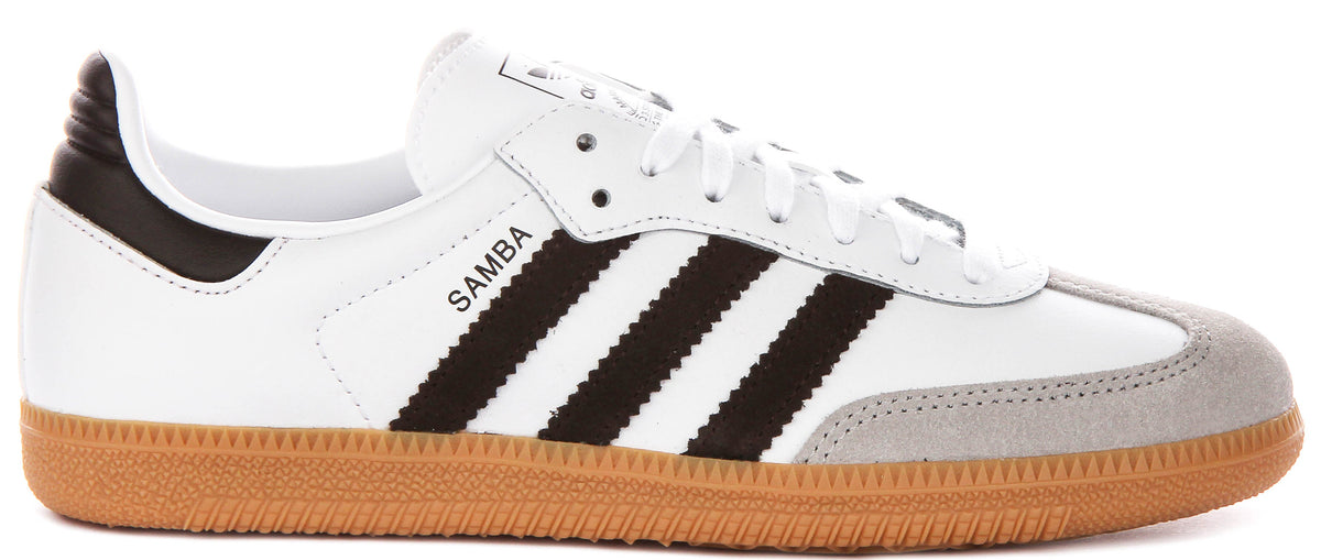Adidas Samba Og J In White Brown For Youth