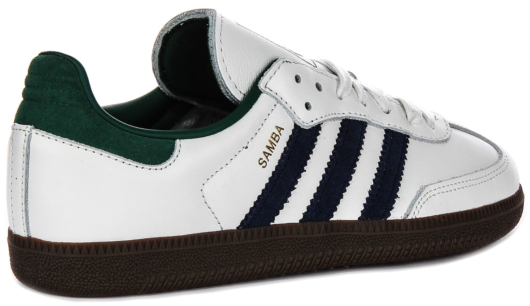 Adidas Samba OG In White Navy Green for Women