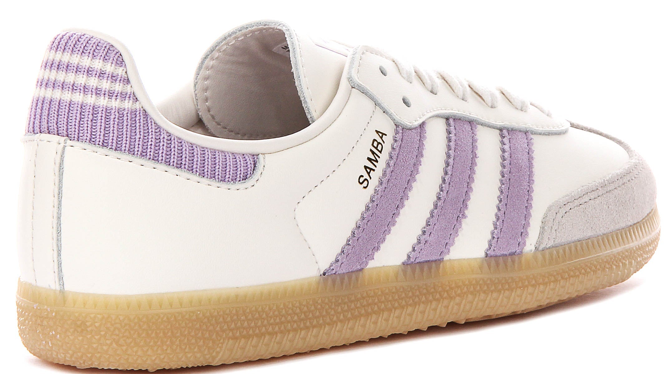 Adidas Samba Og J In White Purple For Youth